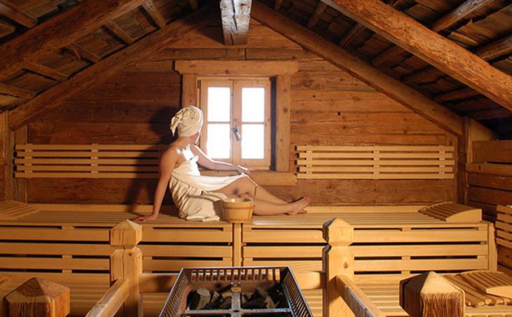 Sporthotel Panorama, Corvara, Sauna